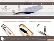 Tablet Screenshot of bortoletti.it